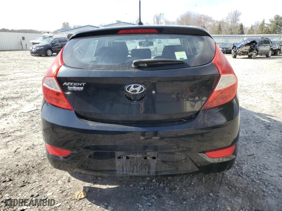 2014 Hyundai Accent GS with VIN KMHCT5AE7EU172209, listed as a Copart auction lot 49806655 with 131,489 mi miles and Salvage Title. Bid and sale history available at carsss.com. Image 6.