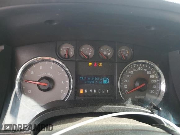 2010 Ford F-150 XL with VIN 1FTEW1C81AFA97042, listed as a Copart auction lot 56386715 with 403,734 mi miles and Salvage title. Bid and sale history available at DreamBid. Image 9.