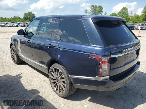 2016 Land Rover Range Rover with VIN SALGR2PF1GA297089, listed as a Copart auction lot 53942364 with 61,437 mi miles and Salvage Title. Bid and sale history available at carsss.com. Image 2.