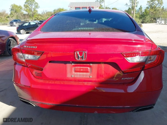 2020 Honda Accord Sedan Sport with VIN 1HGCV1F31LA113882, listed as a IAAI auction lot 41428574 with 59,472 mi miles. Bid and sale history available at carsss.com. Image 16.