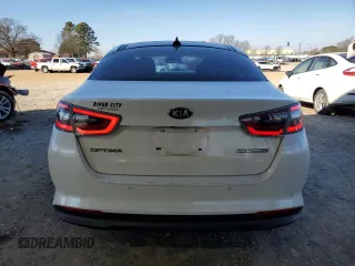 2016 Kia Optima Hybrid EX with VIN KNAGN4AD5G5098395, listed as a Copart auction lot 45480565 with 161,301 mi miles and Salvage Title. Bid and sale history available at carsss.com. Image 6.