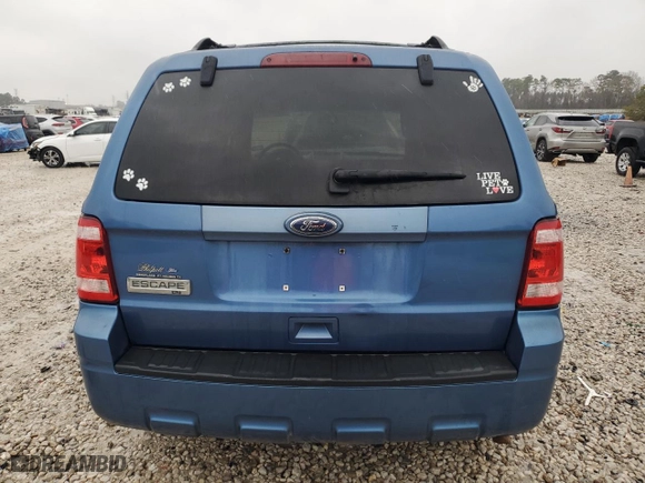 2010 Ford Escape XLT with VIN 1FMCU0D79AKA11718, listed as a Copart auction lot 42770415 with 131,244 mi miles and Clean Title. Bid and sale history available at carsss.com. Image 6.