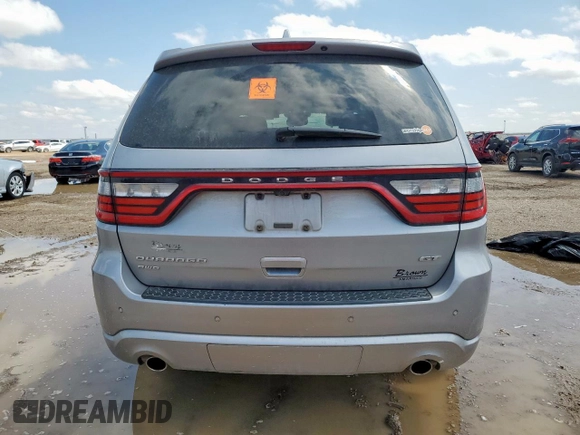2017 Dodge Durango GT z VIN 1C4RDJDG8HC724988, wystawiony jako Copart lot #58595775 z przebiegiem 95 383 mil mil oraz Szkoda całkowita • Salvage title. Historia ofert i sprzedaży dostępna na DreamBid. Obrazek 6.