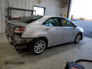 2010 Lexus HS 250h with VIN JTHBB1BA7A2010608, listed as a Copart auction lot 84322074 with 168,327 mi miles and Salvage Title. Bid and sale history available at DreamBid. Image 3.
