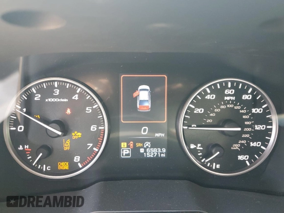 2022 Subaru Legacy Premium with VIN 4S3BWAD65N3006992, listed as a Copart auction lot 61456455 with 15,271 mi miles and Salvage title. Bid and sale history available at DreamBid. Image 9.