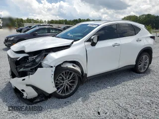 2024 Lexus NX 350 Luxury z VIN 2T2HGCEZ3RC032396, wystawiony jako Copart lot #65719624 z przebiegiem 14 717 mil mil oraz Szkoda całkowita • Salvage title. Historia ofert i sprzedaży dostępna na DreamBid. Obrazek 1.