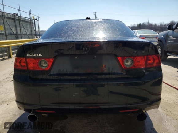 2007 Acura TSX with VIN JH4CL96887C017190, listed as a Copart auction lot 48474485 with 113,107 mi miles and Non Repairable. Bid and sale history available at carsss.com. Image 6.
