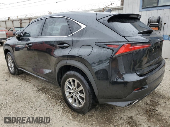 2021 Lexus NX 300 with VIN JTJDARBZ6M2184303, listed as a Copart auction lot 59742115 with 57,129 mi miles and Salvage title. Bid and sale history available at DreamBid. Image 2.