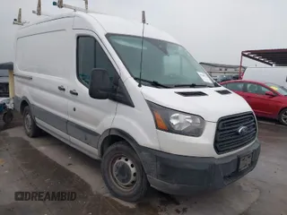2019 Ford Transit with VIN 1FTYE1CM0KKB38525, listed as a IAAI auction lot 41940711 with 224,576 mi miles and . Bid and sale history available at DreamBid. Image 1.