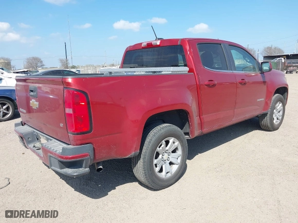 2015 Chevrolet Colorado 2WD LT with VIN 1GCGSBEA6F1227282, listed as a IAAI auction lot 41532212 with 206,289 mi miles. Bid and sale history available at carsss.com. Image 4.