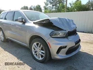 2021 Dodge Durango GT with VIN 1C4RDJDG1MC804689, listed as a Copart auction lot 52213945 with 56,201 mi miles and Salvage title. Bid and sale history available at DreamBid. Image 12.