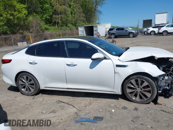 2016 Kia Optima SXL Turbo with VIN 5XXGV4L24GG029840, listed as a IAAI auction lot 42223603 with 87,499 mi miles and . Bid and sale history available at DreamBid. Image 13.
