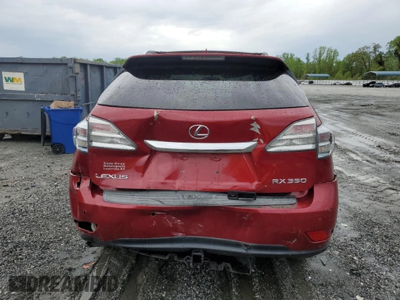 2010 Lexus RX 350 z VIN 2T2ZK1BA9AC022305, wystawiony jako Copart lot #52147205 z przebiegiem 174 141 mil mil oraz Szkoda całkowita • Salvage title. Historia ofert i sprzedaży dostępna na DreamBid. Obrazek 6.