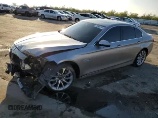 2016 BMW 5 Series 535i with VIN WBA5B1C52GG133919, listed as a Copart auction lot 82861244 with 34,041 mi miles and Salvage Title. Bid and sale history available at carsss.com. Image 1.