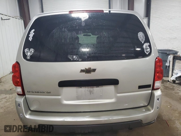 2008 Chevrolet Uplander LS z VIN 1GNDV23148D201091, wystawiony jako Copart lot #58570015 z przebiegiem 126 547 mil mil oraz Szkoda całkowita • Salvage title. Historia ofert i sprzedaży dostępna na DreamBid. Obrazek 6.