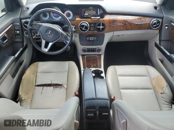 2013 Mercedes-Benz GLK 350 with VIN WDCGG5HB9DF988745, listed as a Copart auction lot 67757714 with 159,068 mi miles and Salvage Title. Bid and sale history available at DreamBid. Image 8.