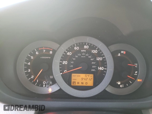 2008 Toyota RAV4 with VIN JTMZK33V386014459, listed as a Copart auction lot 84946794 with 94,212 mi miles and Salvage Title. Bid and sale history available at carsss.com. Image 9.