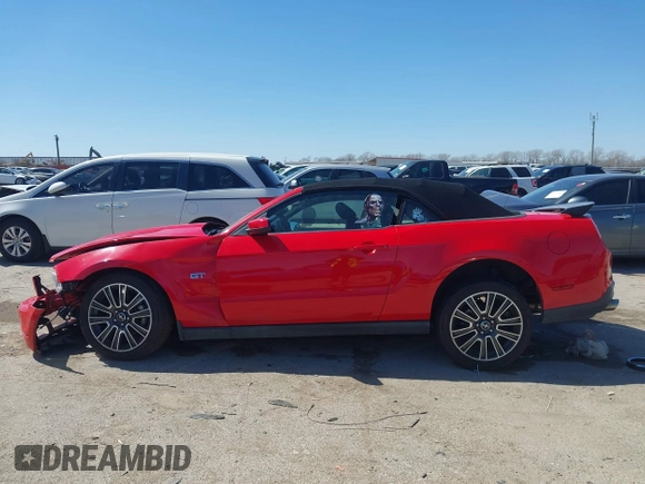 2010 Ford Mustang GT with VIN 1ZVBP8FH5A5149179, listed as a IAAI auction lot 41776388 with 76,862 mi miles and . Bid and sale history available at DreamBid. Image 14.