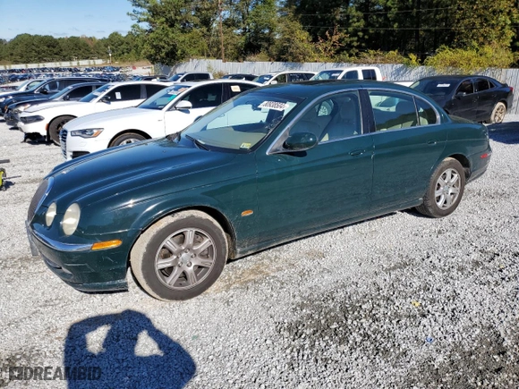 2003 Jaguar S-Type with VIN SAJEA01TX3FM49233, listed as a Copart auction lot 80938504 with NaN miles and Clean Title. Bid and sale history available at carsss.com. Image 1.