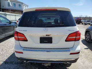 2018 Mercedes-Benz GLS 450 with VIN 4JGDF6EE1JB182526, listed as a Copart auction lot 49480684 with 68,502 mi miles and Non Repairable. Bid and sale history available at DreamBid. Image 6.