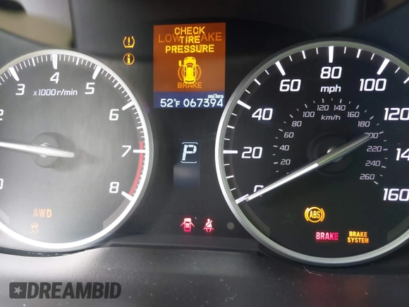 2017 Acura RDX with VIN 5J8TB4H33HL018338, listed as a IAAI auction lot 41996139 with 67,394 mi miles. Bid and sale history available at carsss.com. Image 7.