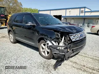 2018 Ford Explorer XLT with VIN 1FM5K7DH8JGC02629, listed as a Copart auction lot 50607615 with 71,018 mi miles and Salvage Title. Bid and sale history available at DreamBid. Image 11.