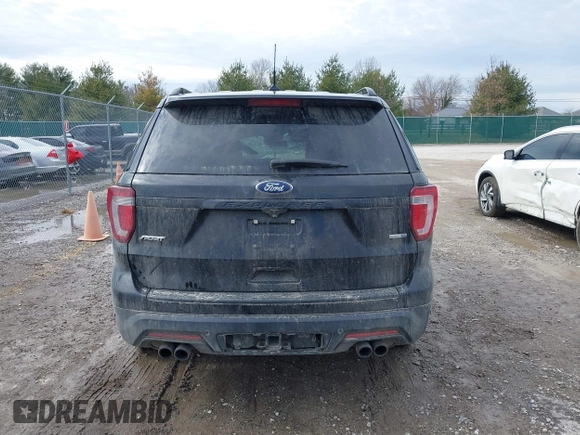 2019 Ford Explorer Sport with VIN 1FM5K8GTXKGA04769, listed as a IAAI auction lot 41651177 with 82,801 mi miles and . Bid and sale history available at DreamBid. Image 16.