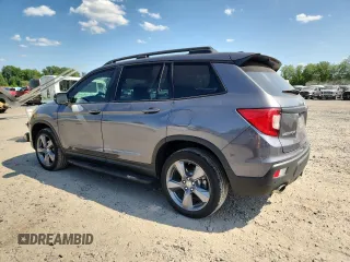 2019 Honda Passport Touring с VIN 5FNYF8H93KB018614, выставлен на аукционе Copart как лот 60884775 с пробегом 22 809 миль миль и Списание • Salvage title. История ставок и продаж доступна на DreamBid. Изображение 2.