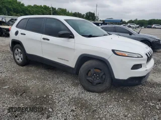 2016 Jeep Cherokee Sport with VIN 1C4PJLAB3GW230202, listed as a Copart auction lot 55849105 with 89,341 mi miles and Salvage title. Bid and sale history available at DreamBid. Image 4.