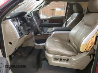 2009 Ford F-150 XL with VIN 1FTPX14V59FB39881, listed as a Copart auction lot 42970235 with 0 mi miles and Salvage Title. Bid and sale history available at carsss.com. Image 7.