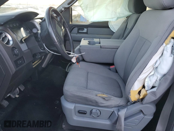 2012 Ford F-150 XL with VIN 1FTFW1EF0CKD52421, listed as a Copart auction lot 44705125 with 122,054 mi miles and Salvage Title. Bid and sale history available at carsss.com. Image 7.