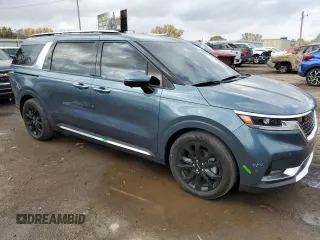 2022 Kia Carnival SX with VIN KNDNE5H34N6101436, listed as a Copart auction lot 78397824 with 34,013 mi miles and Salvage Title. Bid and sale history available at carsss.com. Image 4.