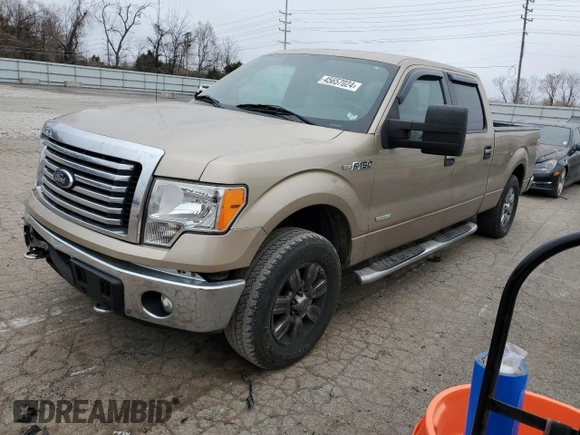 2012 Ford F-150 XL с VIN 1FTFW1ET6CFA42871, выставлен на аукционе Copart как лот 45657024 с пробегом 164 535 миль миль и Списание • Salvage title. История ставок и продаж доступна на DreamBid. Изображение 1.