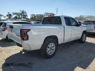 2023 Nissan Frontier S z VIN 1N6ED1CMXPN609671, wystawiony jako Copart lot #77313244 z przebiegiem 38 243 mil mil oraz Szkoda całkowita • Salvage title. Historia ofert i sprzedaży dostępna na DreamBid. Obrazek 3.