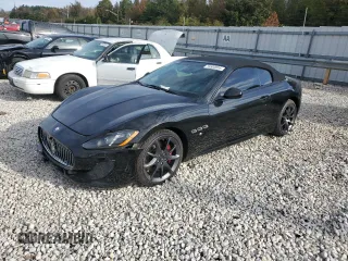2014 Maserati GranTurismo Convertible Sport with VIN ZAM45VMAXE0088951, listed as a Copart auction lot 78580054 with 72,970 mi miles and Salvage Title. Bid and sale history available at carsss.com. Image 1.
