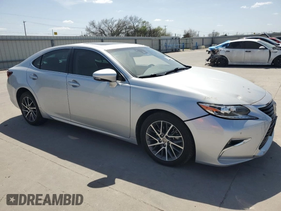 2018 Lexus ES with VIN 58ABK1GG3JU104993, listed as a Copart auction lot 50163495 with 85,640 mi miles and Salvage Title. Bid and sale history available at carsss.com. Image 4.