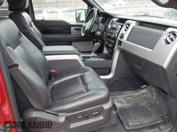 2011 Ford F-150 XLT with VIN 1FTFW1ET6BFD33921, listed as a IAAI auction lot 41821721 with 142,576 mi miles. Bid and sale history available at carsss.com. Image 5.