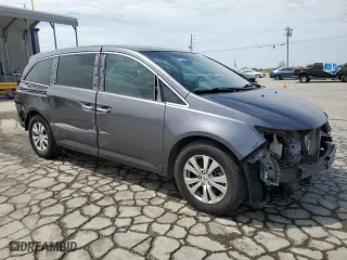 2016 Honda Odyssey SE with VIN 5FNRL5H38GB078189, listed as a Copart auction lot 52321365 with 94,662 mi miles and Salvage Title. Bid and sale history available at carsss.com. Image 4.