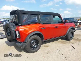 2023 Ford Bronco with VIN 1FMDE5BH1PLB27668, listed as a IAAI auction lot 42359149 with 20,468 mi miles and . Bid and sale history available at DreamBid. Image 4.