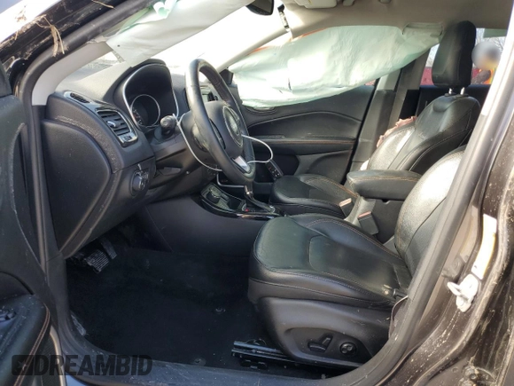 2018 Jeep Compass Limited with VIN 3C4NJDCB0JT350661, listed as a Copart auction lot 47981695 with 115,188 mi miles and Salvage Title. Bid and sale history available at DreamBid. Image 7.