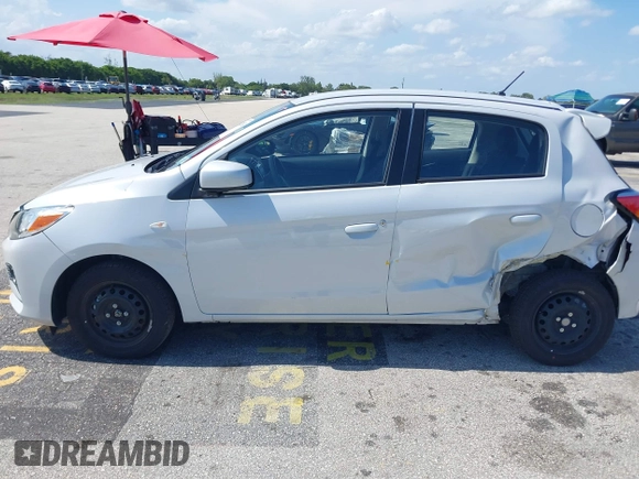 2024 Mitsubishi Mirage ES z VIN ML32AUHJXRH012264, wystawiony jako IAAI lot #42329433 z przebiegiem 11 904 mil mil oraz . Historia ofert i sprzedaży dostępna na DreamBid. Obrazek 6.