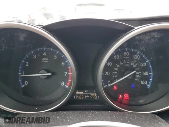 2012 Mazda 3 i Touring with VIN JM1BL1V70C1657147, listed as a Copart auction lot 47831365 with 174,651 mi miles and Salvage Title. Bid and sale history available at DreamBid. Image 9.