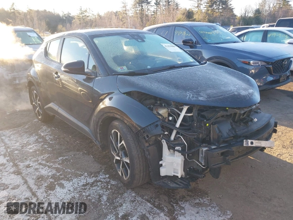 2018 Toyota C-HR XLE with VIN JTNKHMBX5J1009321, listed as a IAAI auction lot 41458806 with 78,591 mi miles. Bid and sale history available at carsss.com. Image 1.