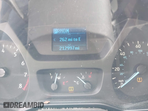 2019 Ford Transit with VIN 1FTYE1YM7KKA11022, listed as a IAAI auction lot 41790533 with 212,997 mi miles. Bid and sale history available at carsss.com. Image 15.
