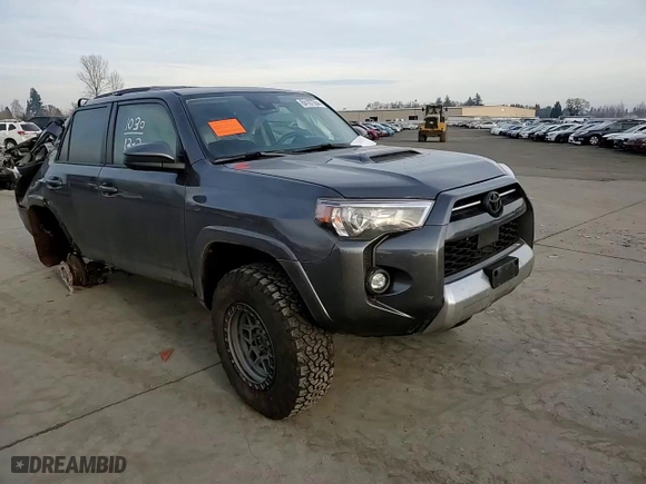 2023 Toyota 4Runner TRD Off Road with VIN JTEPU5JRXP6206068, listed as a Copart auction lot 84187554 with 26,548 mi miles and Salvage Title. Bid and sale history available at carsss.com. Image 11.
