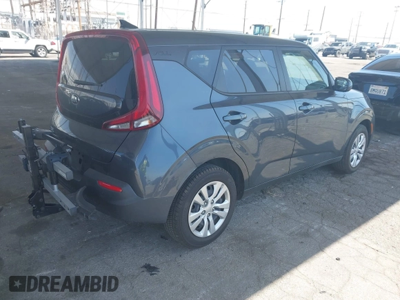 2020 Kia Soul S with VIN KNDJ23AU2L7715620, listed as a IAAI auction lot 41991928 with 93,601 mi miles and . Bid and sale history available at DreamBid. Image 4.