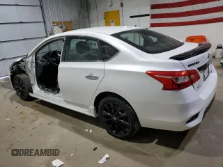 2018 Nissan Sentra SV z VIN 3N1AB7AP1JY337953, wystawiony jako Copart lot #50605925 z przebiegiem 79 252 mil mil oraz Szkoda całkowita • Salvage title. Historia ofert i sprzedaży dostępna na DreamBid. Obrazek 2.
