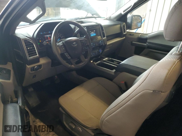 2015 Ford F-150 XLT with VIN 1FTFX1EG0FFD05618, listed as a Copart auction lot 61289795 with 91,836 mi miles and Salvage title. Bid and sale history available at DreamBid. Image 8.