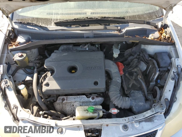 2007 Suzuki SX4 with VIN JS2YB413875101738, listed as a Copart auction lot 74173834 with 99,091 mi miles and Salvage Title. Bid and sale history available at carsss.com. Image 11.