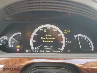 2013 Mercedes-Benz S-Class S 550 with VIN WDDNG7DB9DA519723, listed as a Copart auction lot 45990435 with 143,656 mi miles and Salvage Title. Bid and sale history available at carsss.com. Image 9.
